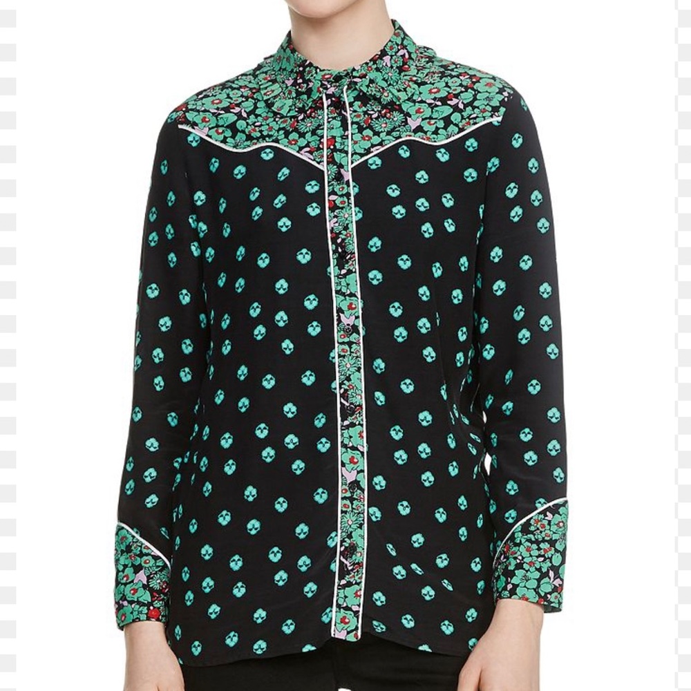 Maje Button Down | Size Small